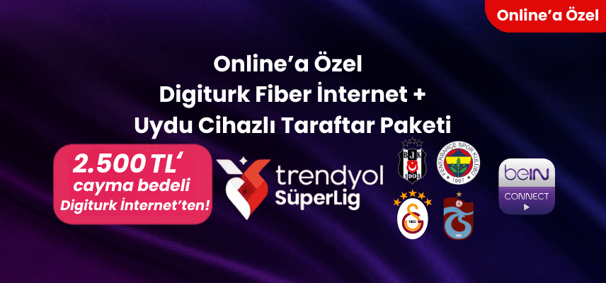 Digiturk İnternetli Eğlencenin ve Avrupanın Yıldızı